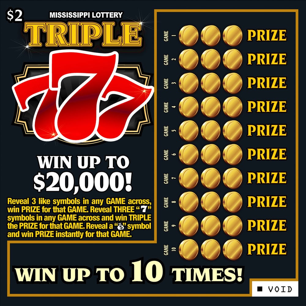 Triple 777 Mississippi Lottery