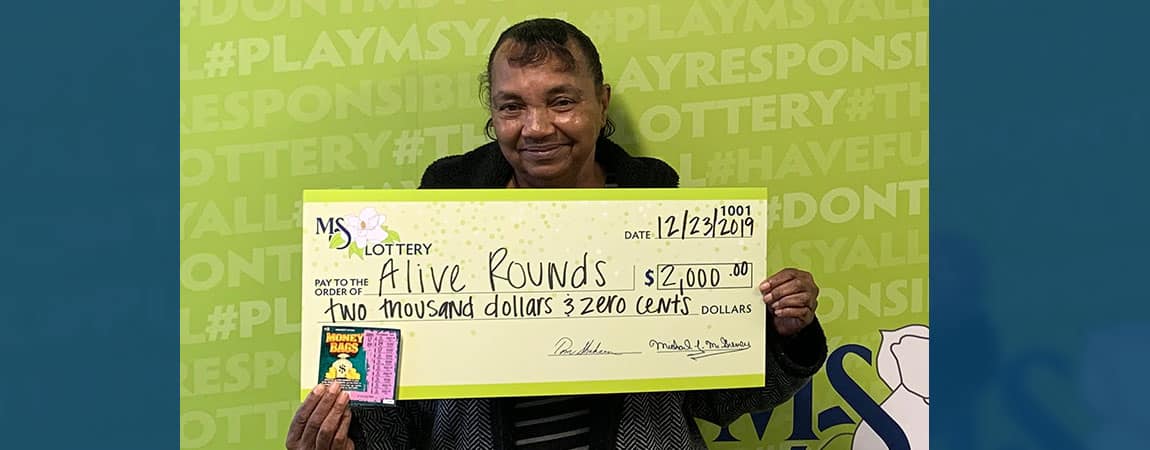 Alive Rounds of Bruce wins $2,000 on scratch-off game