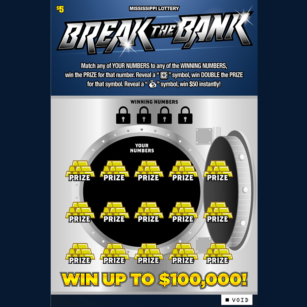 Break the Bank Scratch-Off Game