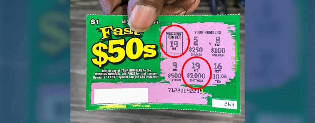 Tupelo Man wins $2000 on Fast 50s Scratch-off