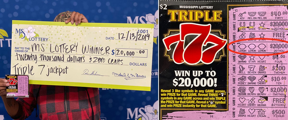 Greenwood woman wins Triple 7 Jackpot of $20,000