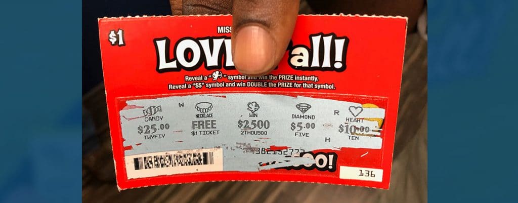 Bay Springs man wins $2,500 on Love y'all scratch-off