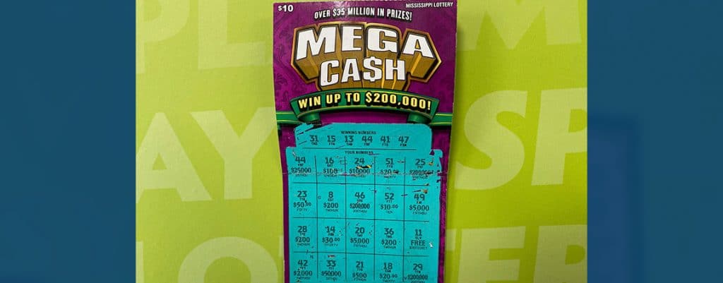 Clinton man won $25,000 from a Mega Ca$h scratch-off game