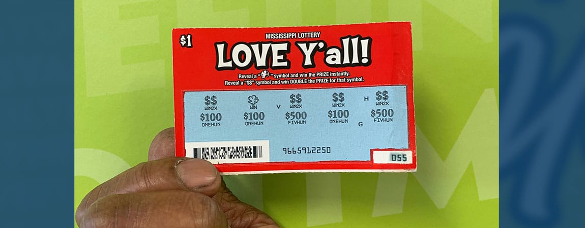 Greenwood man won $2,500 from a Love Y’all scratch-off game