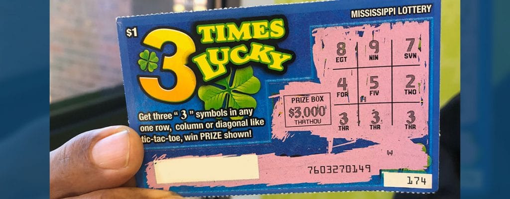 Cary Couple wins $3,000 on 3 Times Lucky Scratch Off