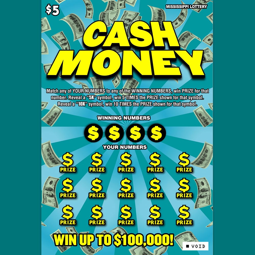 Cash Money scratch-off