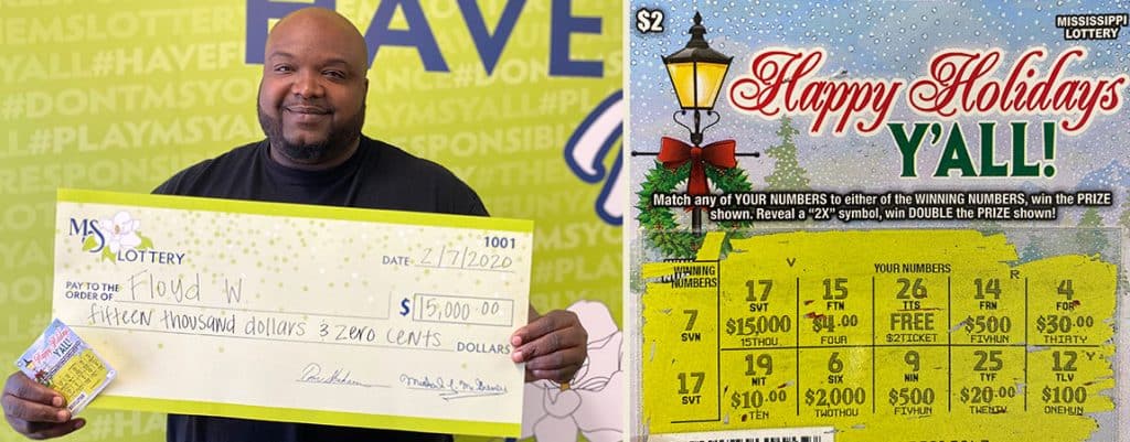 Floyd of West Point wins Happy Holidays jackpot