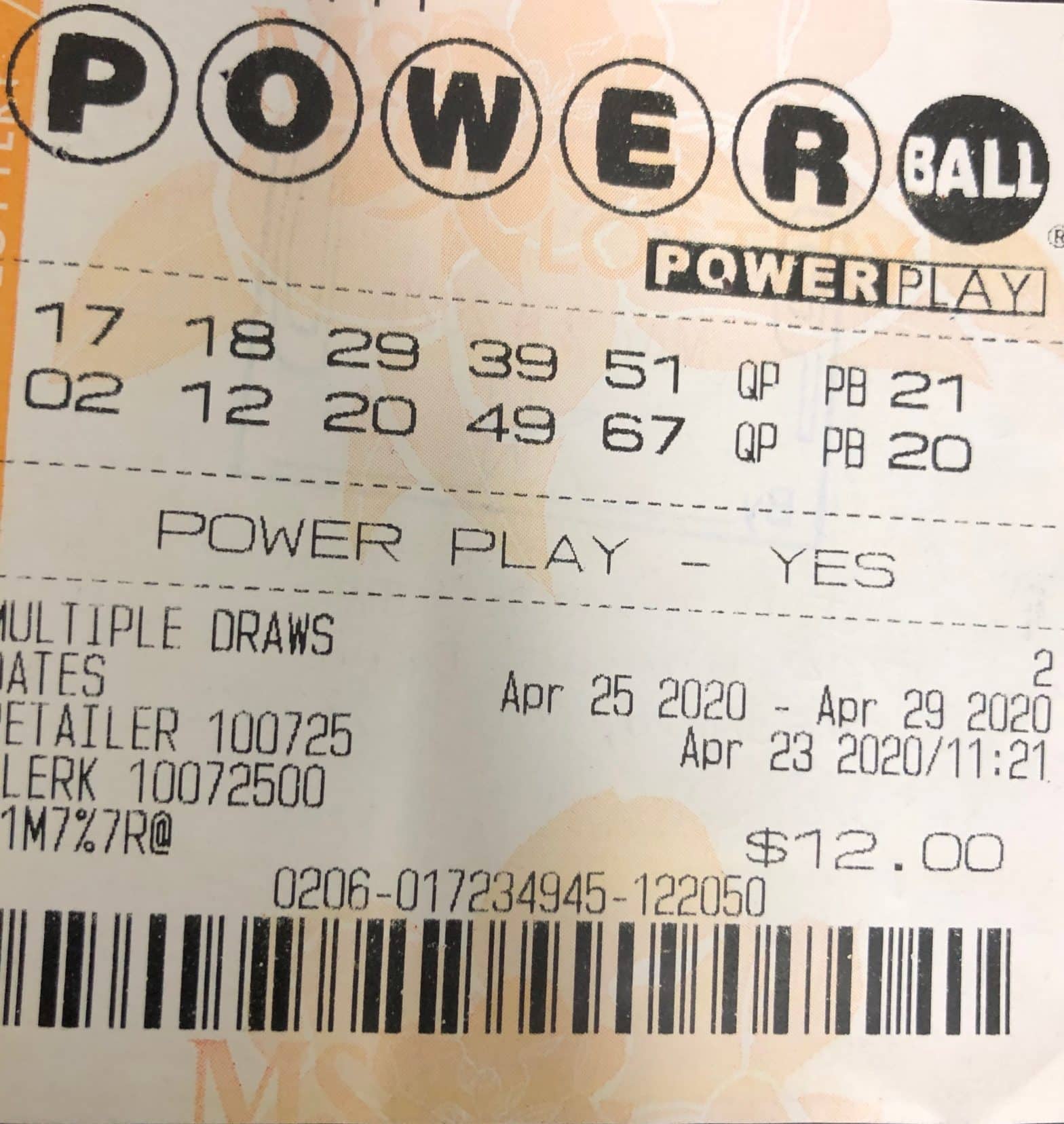 A Cleveland man won $100,000 on a Powerball ticket purchased at Henard One Stop Tobacco & Beer on E. Sunflower Rd., Cleveland.