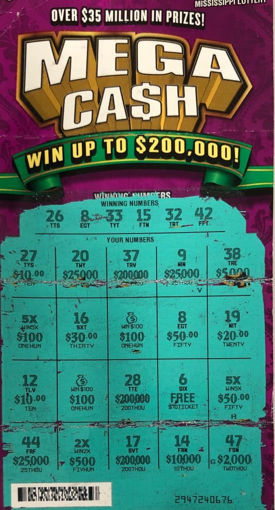 A Kokomo woman won $2,000 from a Mega Ca$h scratch-off game purchased at Fast Mart on Columbia Ave., Prentiss.