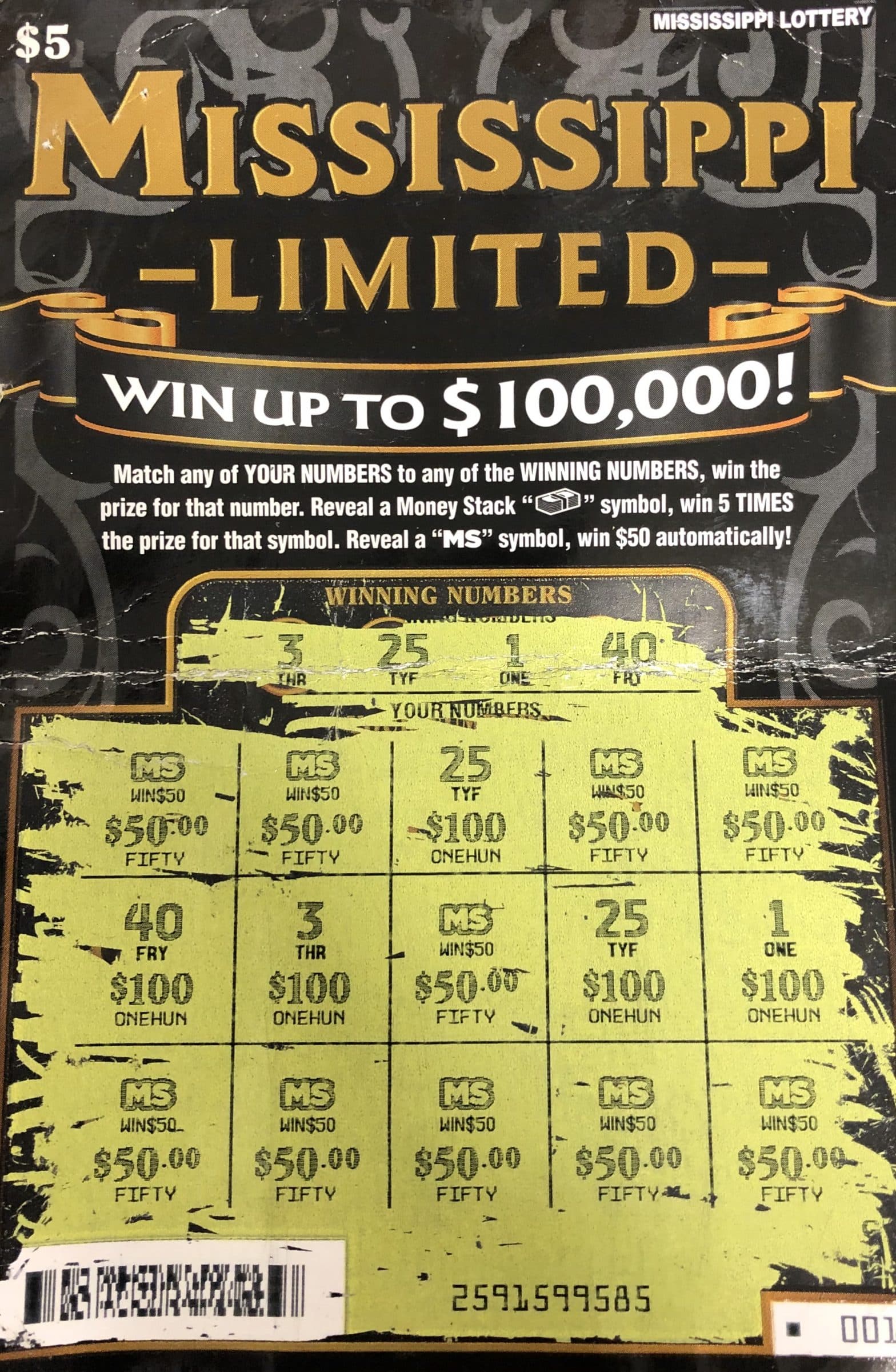 A West point woman won $1,000 from a Mississippi Limited scratch-off game purchased at Sprint Mart on Lehmberg Rd., Columbus.