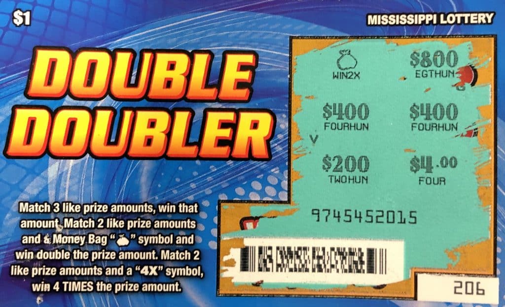 A Brownsville, TN, woman won $800 on a Double Doubler scratch-off game purchased at Circle K on Goodman Rd. E., Southaven.