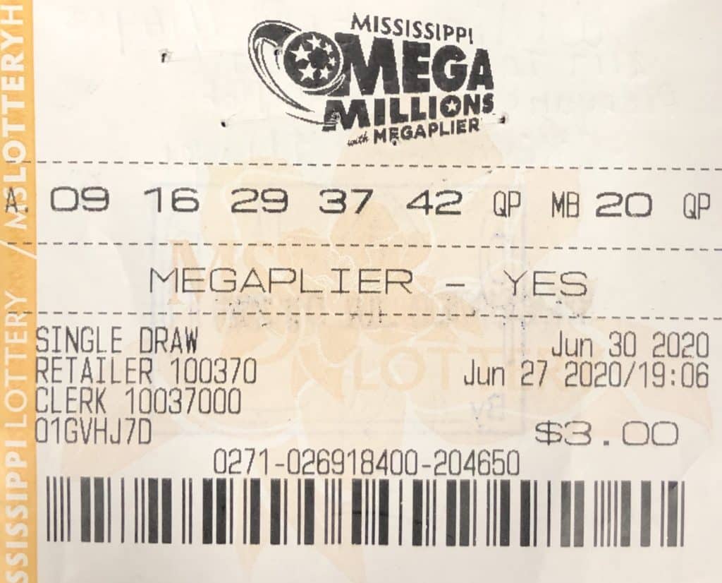 A Picayune man won $1,000 on a Mega Millions ticket purchased at Asian Square on South Beech St., Picayune.