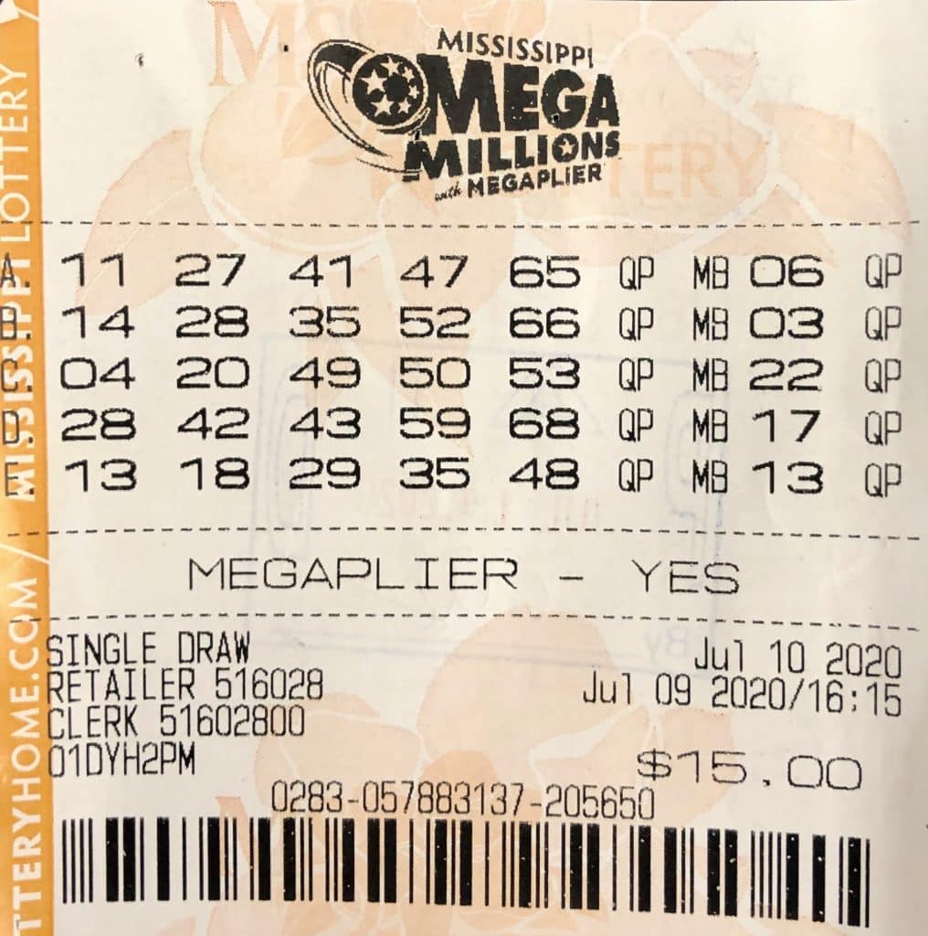 A Pontotoc woman won $1,000 on a Mega Millions ticket purchased at Murphy Oil on McCord Rd., Pontotoc.