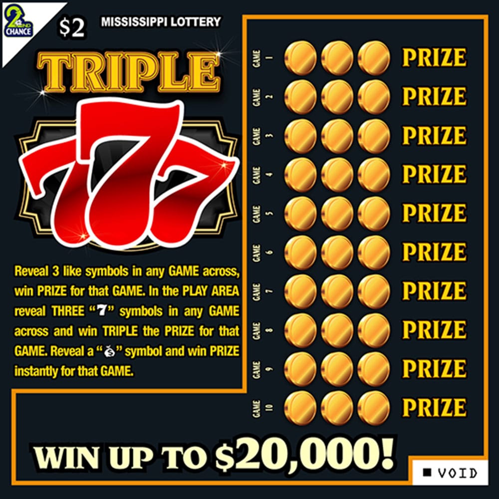 triple 777 scratch-off game