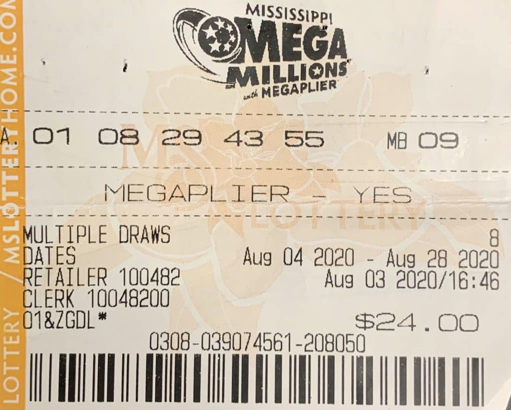 An Abbeville man won $800 on a Mega Millions ticket purchased at The Brittany Store on W. Jackson Ave., Oxford.