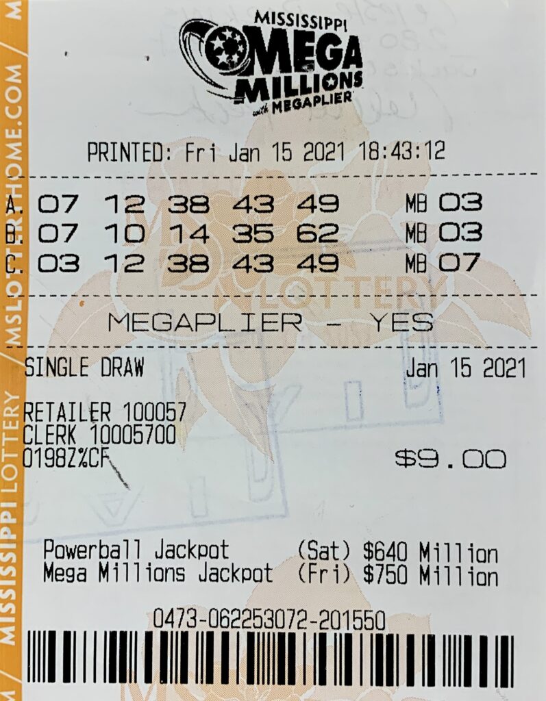 A Jackson woman won $2,000 on a Mega Millions ticket purchased from H & R Raceway LLC on Hwy. 18, Jackson.