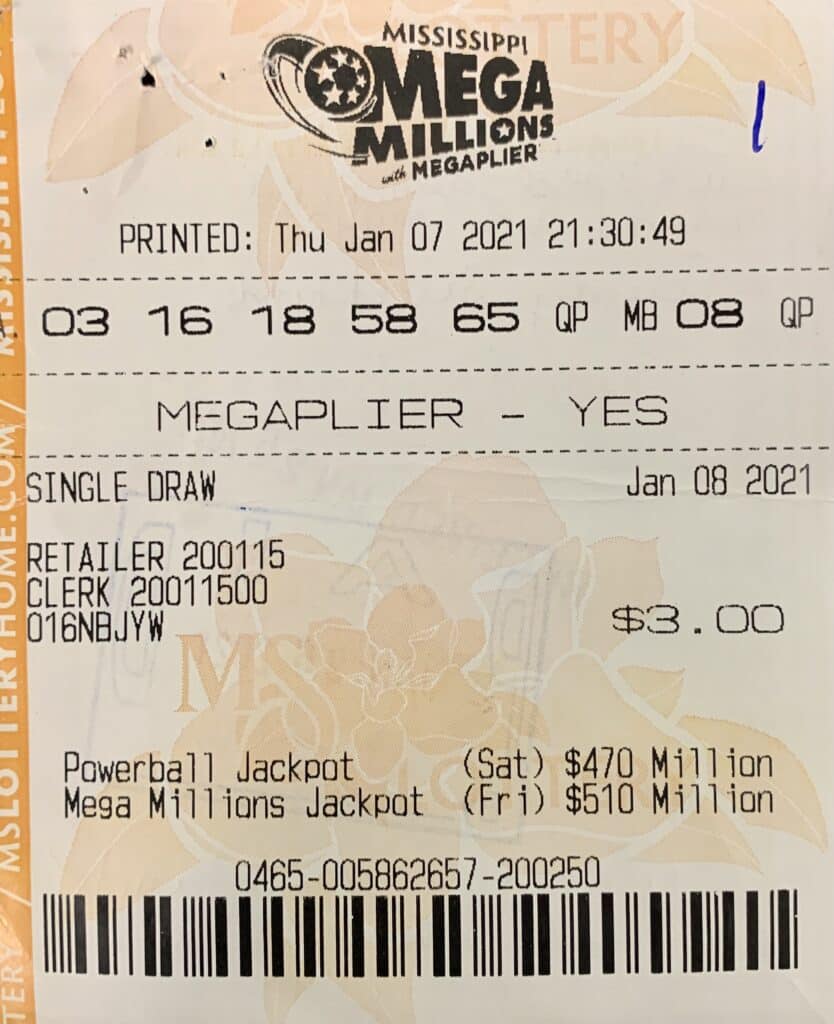 A Laurel woman won $1,000 on a Mega Millions ticket purchased from Donco #6 on Hill St., Ellisville.