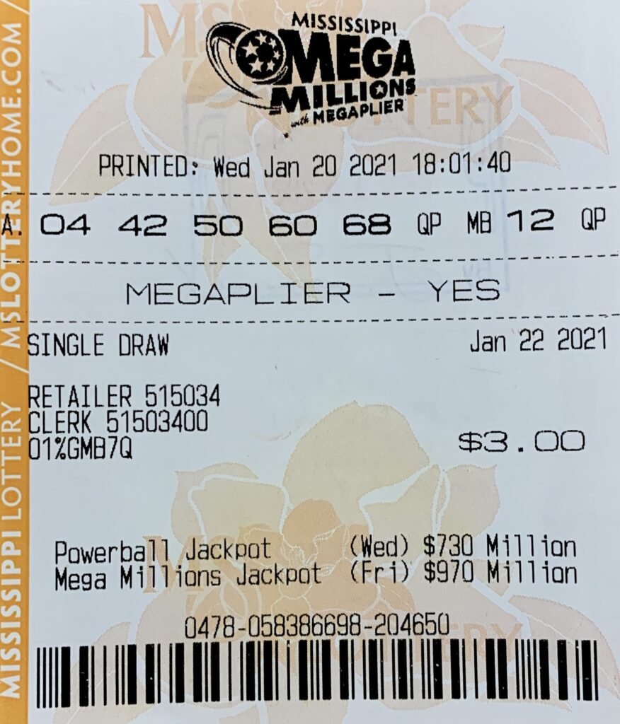 A Beaumont player won $1,000 on a Mega Millions ticket purchased from Circle K on Hwy. 98 W., New Augusta.