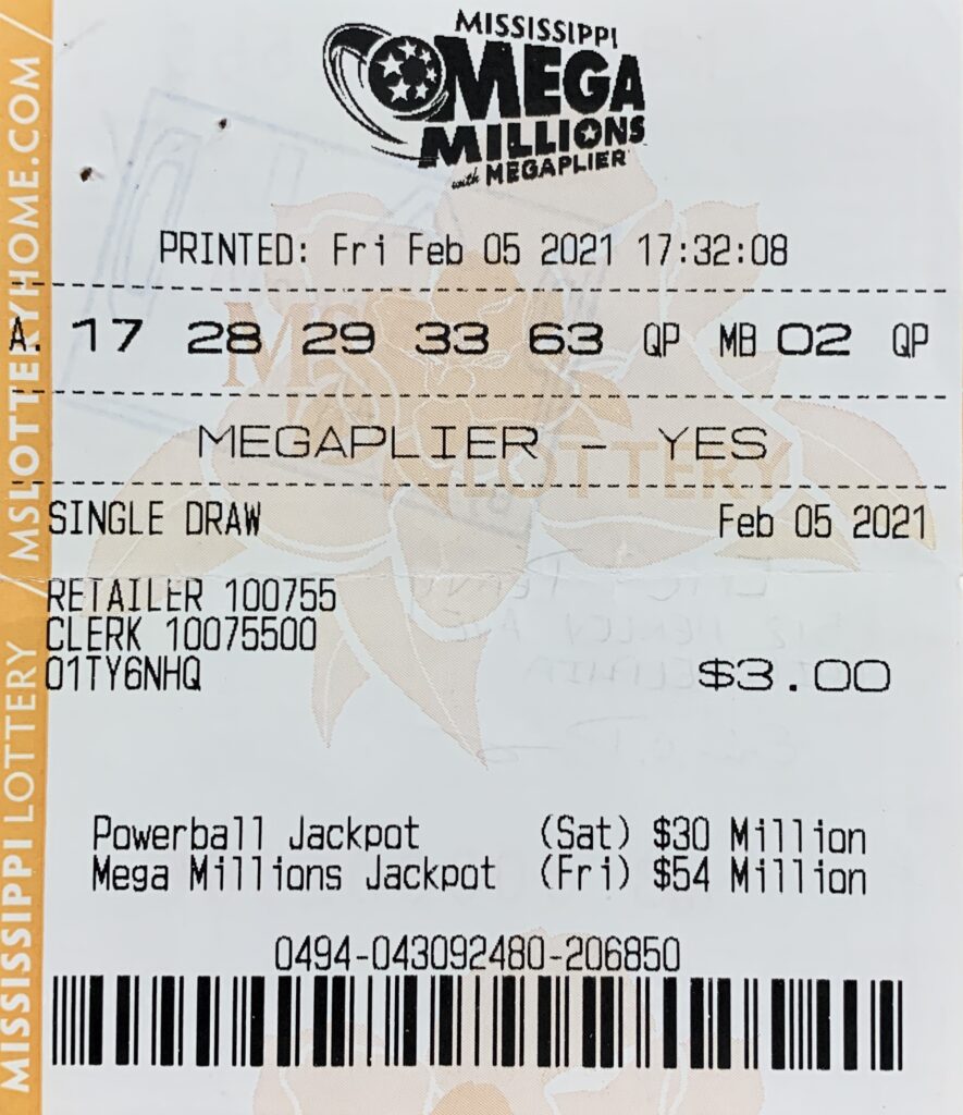 A Philadelphia man won $800 on a Mega Millions ticket purchased from Philadelphia Market and Deli Inc on Holland Ave., Philadelphia.