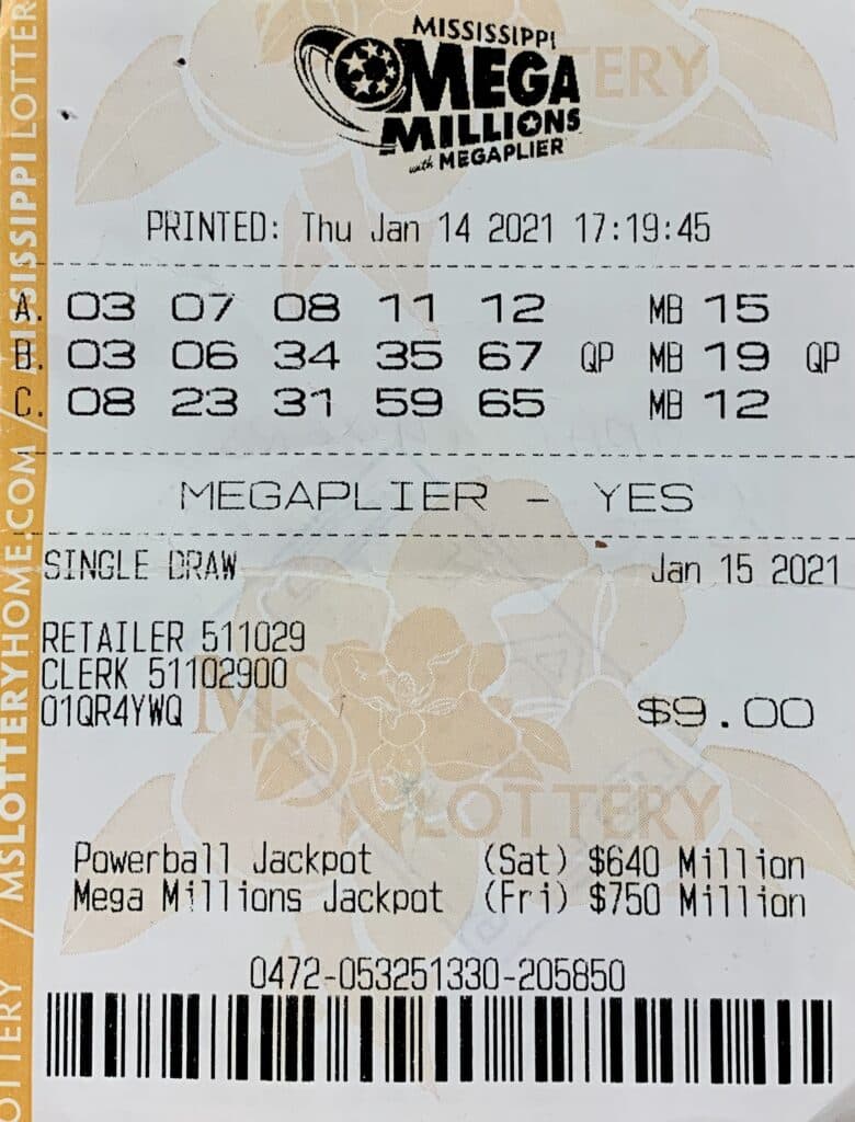 A Petal woman won $800 on a Mega Millions ticket purchased from Keith’s Superstore #175 LLC on Carterville Rd., Petal.