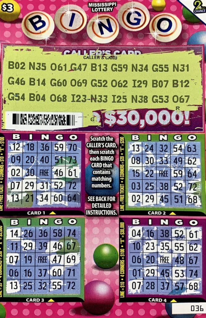 Meridian Woman Wins $30k! - Mississippi Lottery