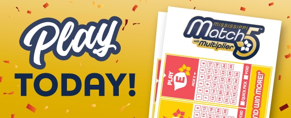 Mississippi Match 5 Jackpot Alert! - Mississippi Lottery