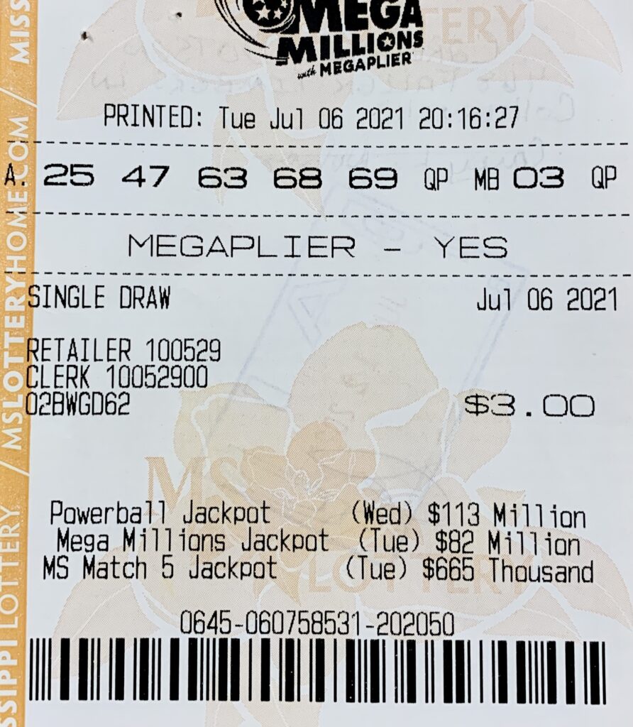 A Collierville, Tenn., man won $1,500 on a Mega Millions ticket purchased from AHY INC Tunica MS on Edwards Ave., Tunica.