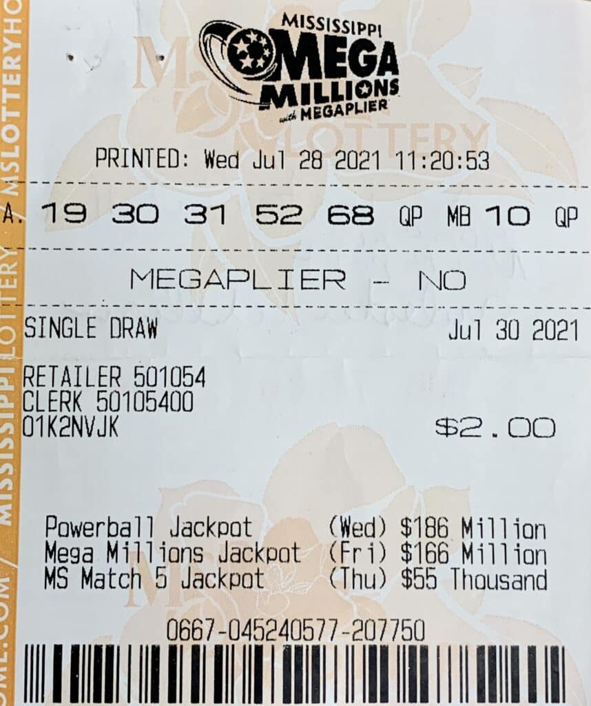 A Northport, Ala., player won $10,000 on a Mega Millions ticket purchased from Sprint Mart #4107 on Lehmberg Rd., Columbus.