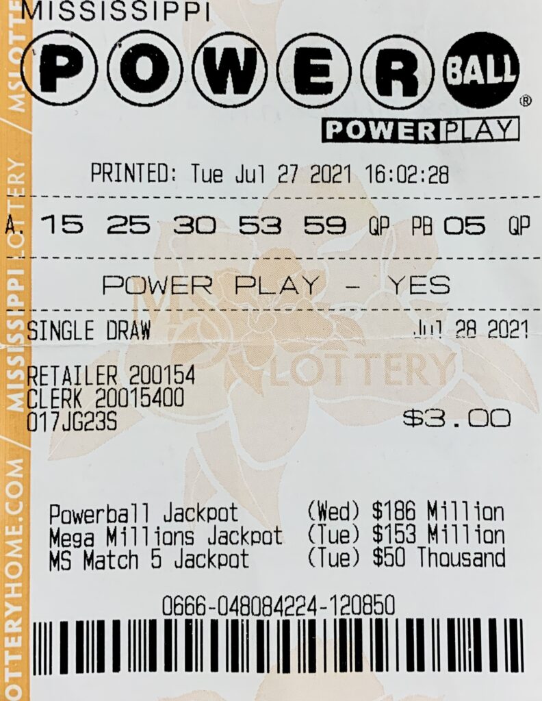 A Byhalia woman won $150,000 on a Powerball ticket purchased from Reed’s Market of Byhalia on S. Fuller St., Byhalia.