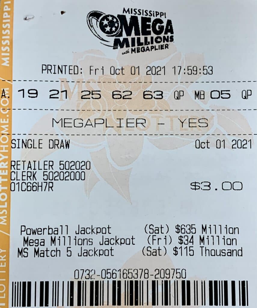 A Columbia woman won $1,000 on a Mega Millions ticket purchased from Fleetway 183 on Hwy. 98, Columbia.