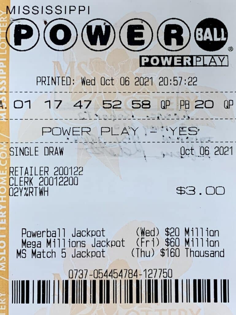 A Tylertown woman won $1,000 on a Powerball ticket purchased from Market Max Tylertown on Old Hwy. 98 E., Tylertown.