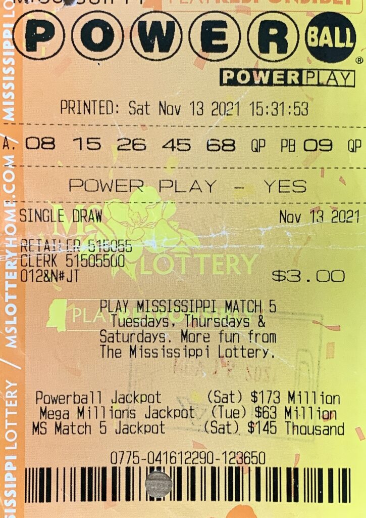 A Yazoo County player won $150,000 on a Powerball ticket purchased from Circle K Store #2723448 on Jerry Clower Blvd., Yazoo City.