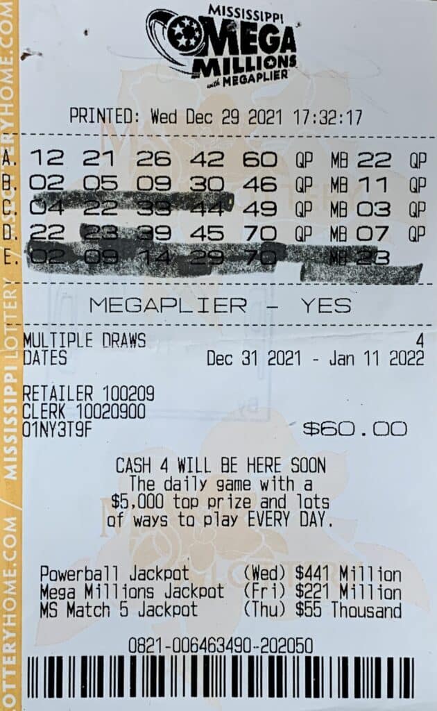 A Ridgeland man won $1,500 on a Mega Millions ticket with Megaplier from Shucker’s Piano & Oyster Bar on Conestoga Rd., Ridgeland.