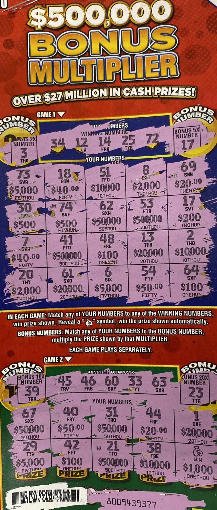 Sumrall woman wins 2,000 Mississippi Lottery