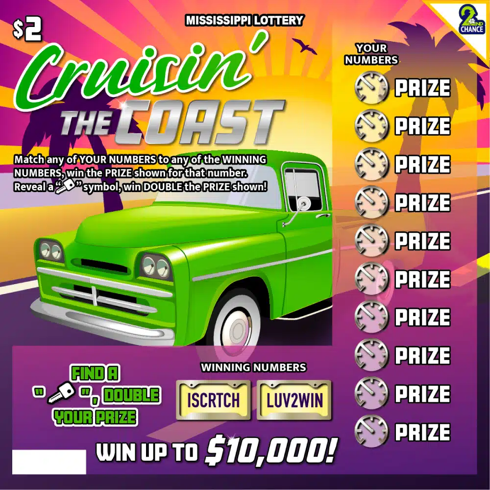 102 - Cruisin' The Coast - Mississippi Lottery