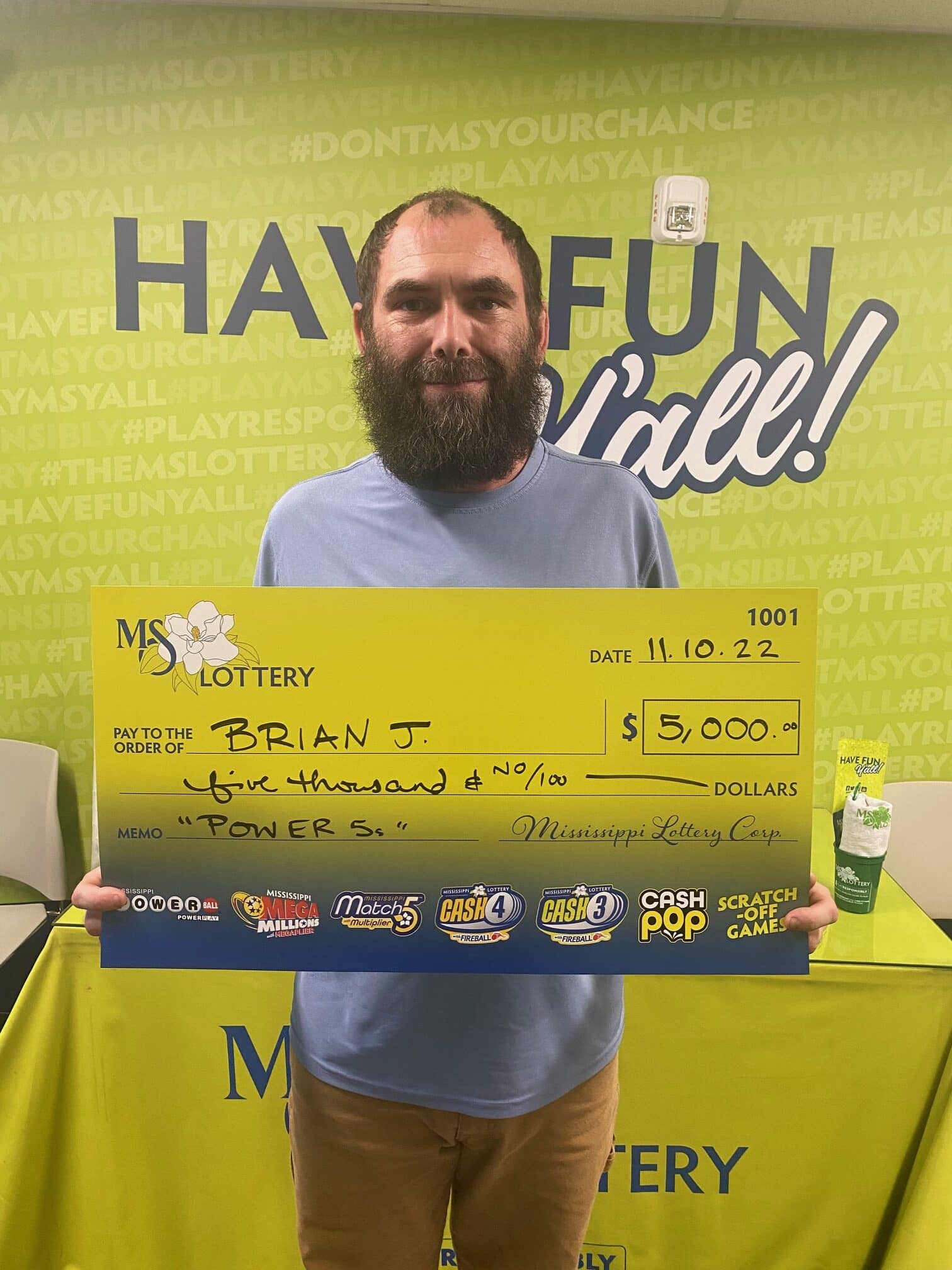 Bay St. Louis Man Wins $5,000 - Mississippi Lottery