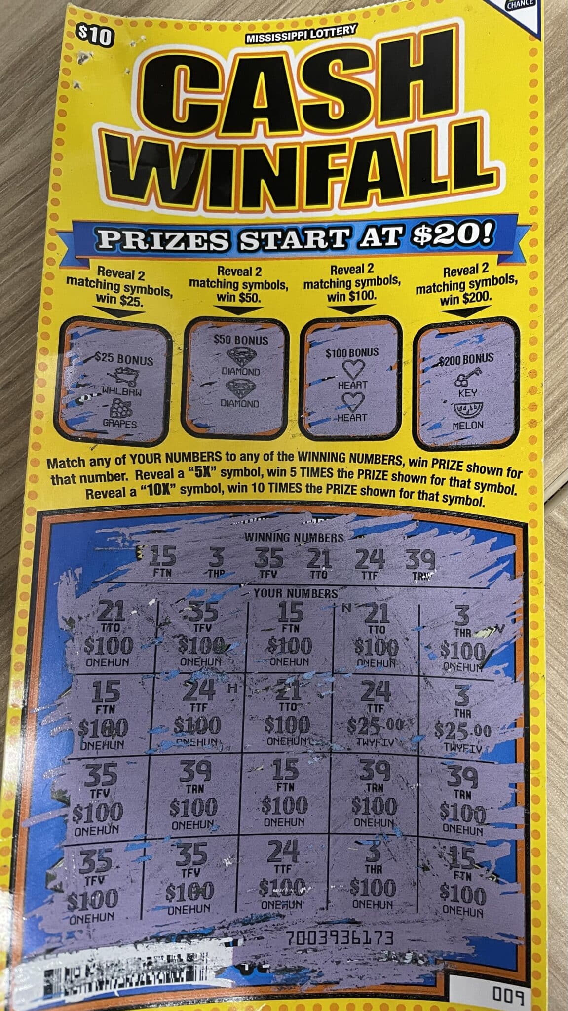 Ruleville Player Wins 2,000 Mississippi Lottery