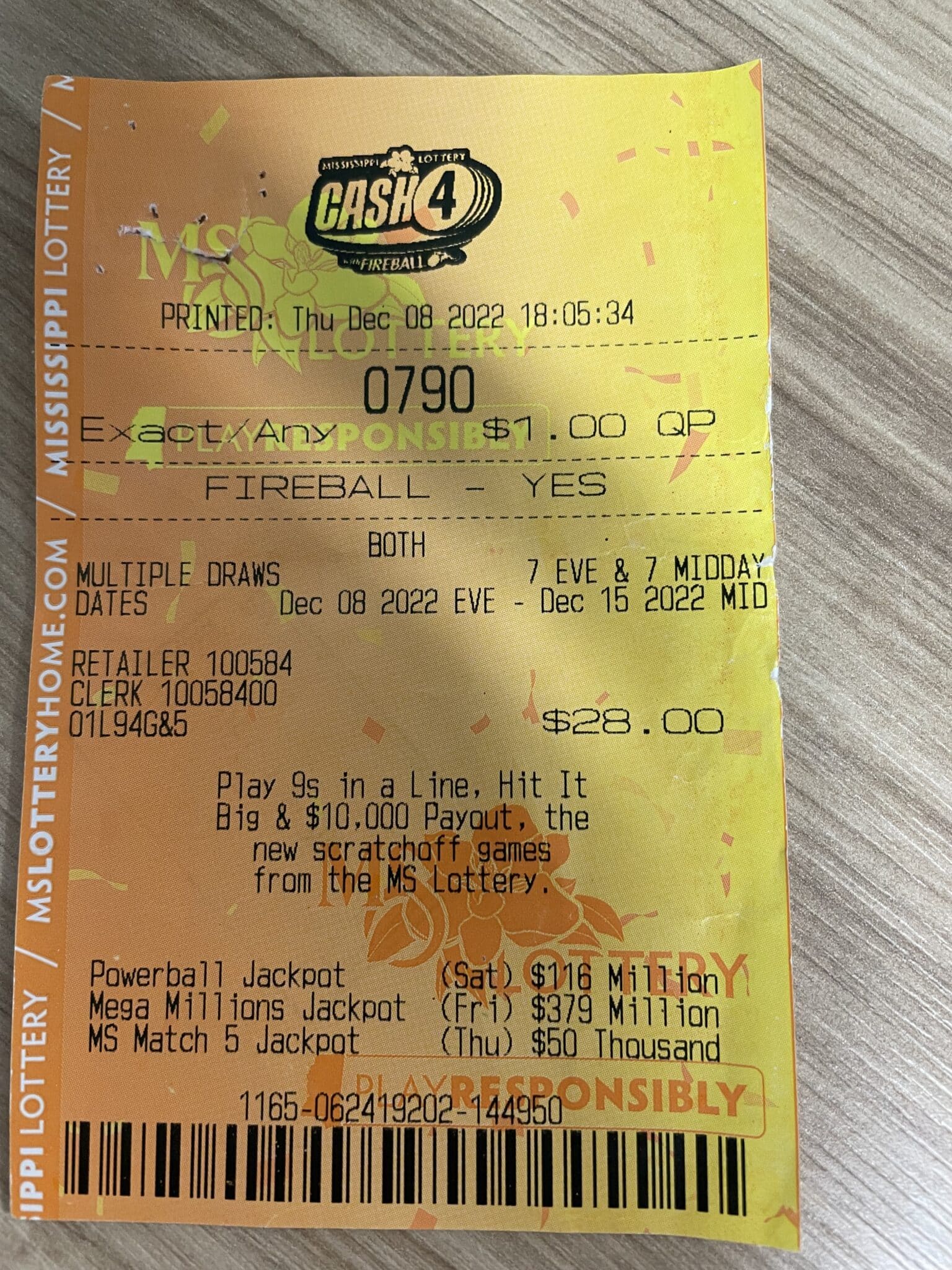 Port Gibson Woman Wins 2,700 Mississippi Lottery