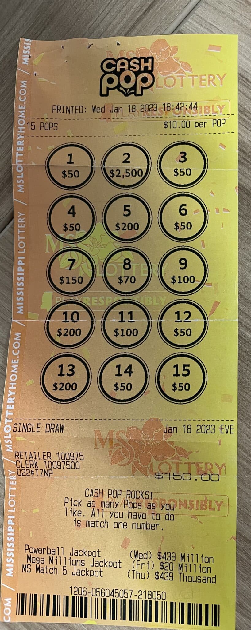 Lucedale Woman Wins 2,500 Mississippi Lottery