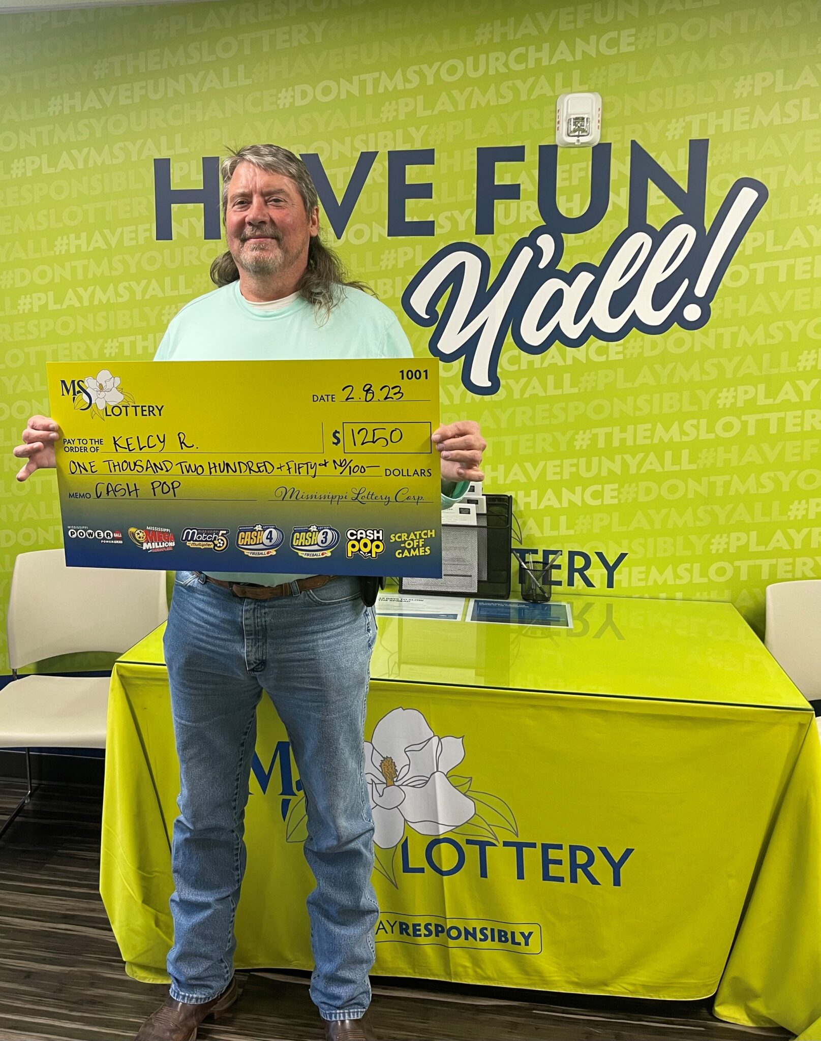 Baldwyn Man Wins 1,250 Mississippi Lottery