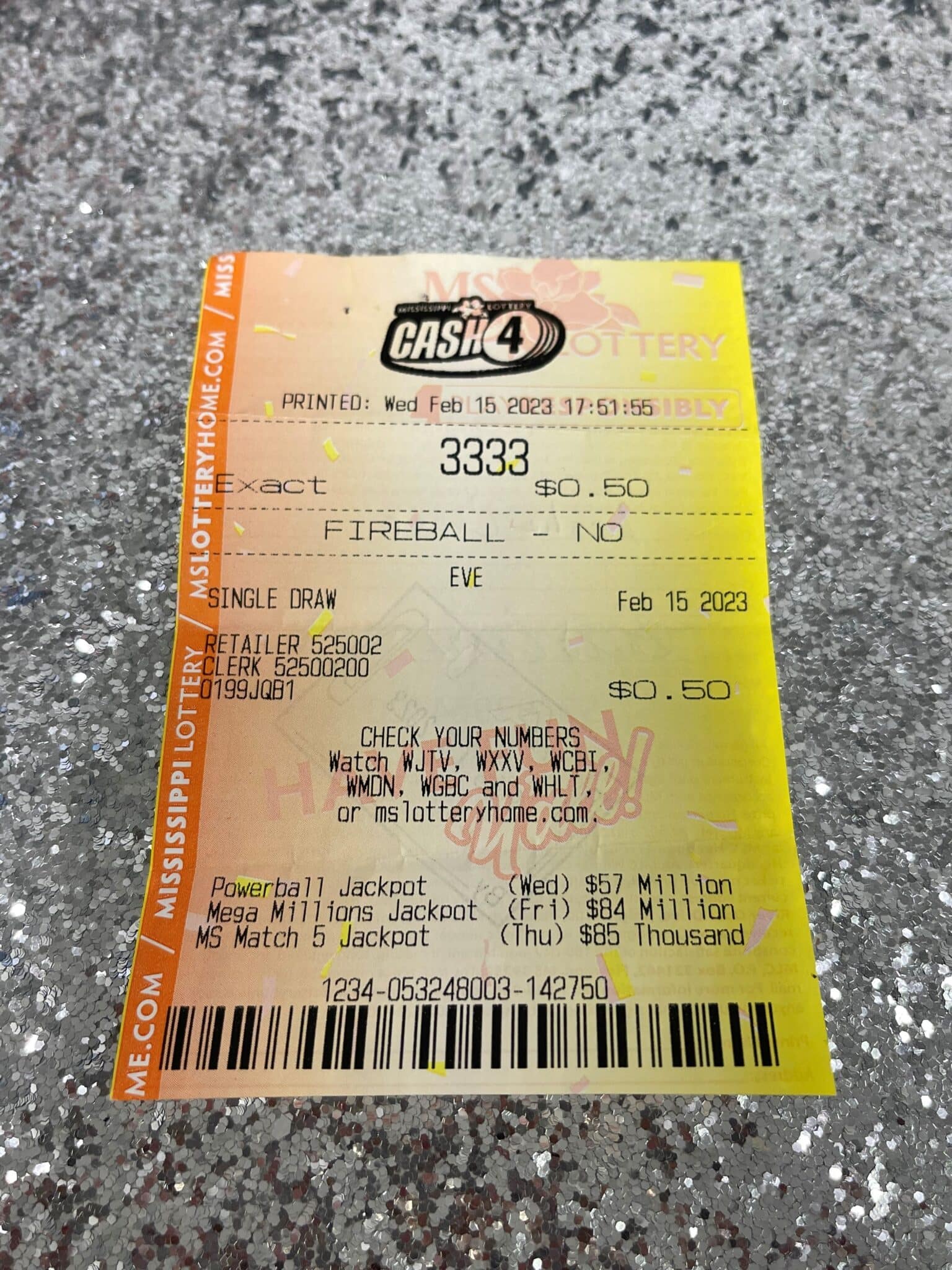 Scooba Player Wins 2,500 Mississippi Lottery