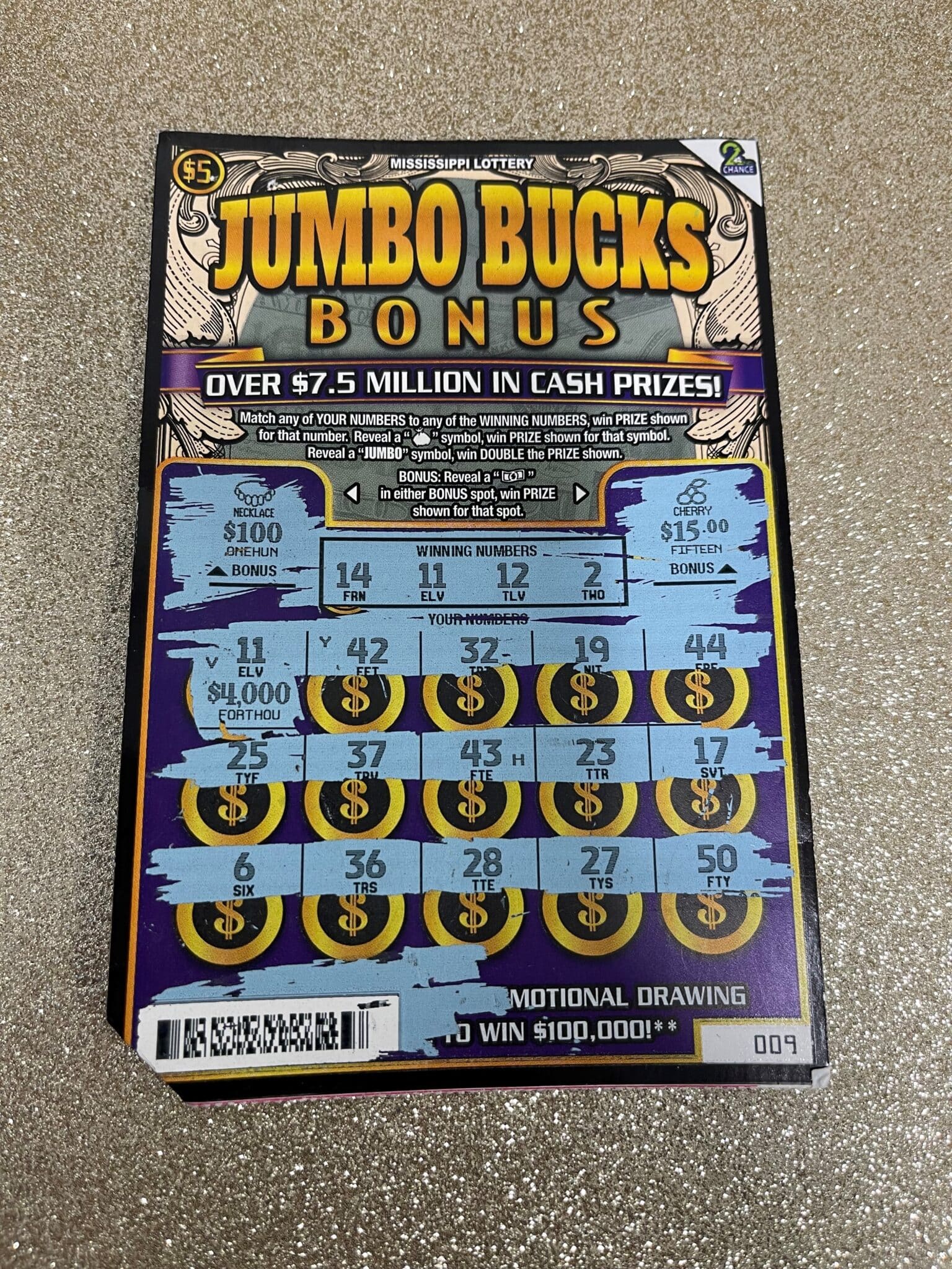 Greenville Woman Wins 4,000 Mississippi Lottery