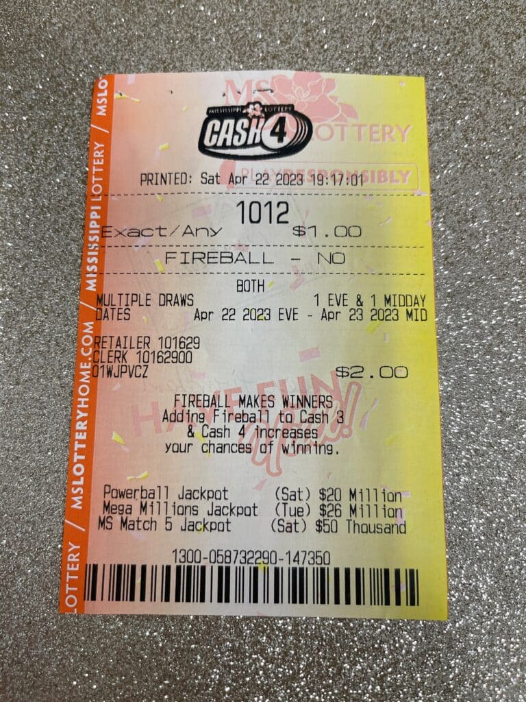 Gulfport Woman Wins 2,700 Mississippi Lottery