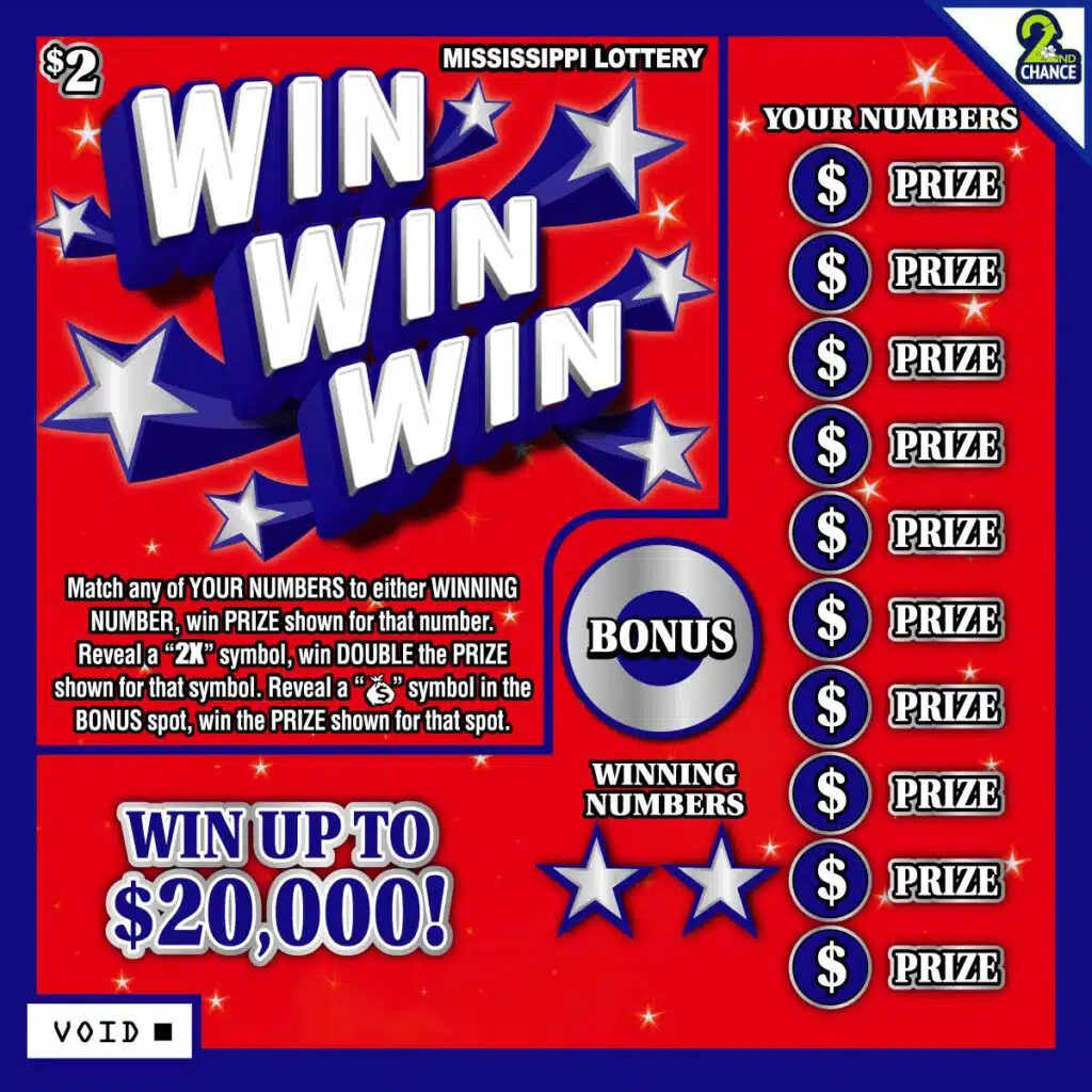 139 - Win Win Win - Mississippi Lottery