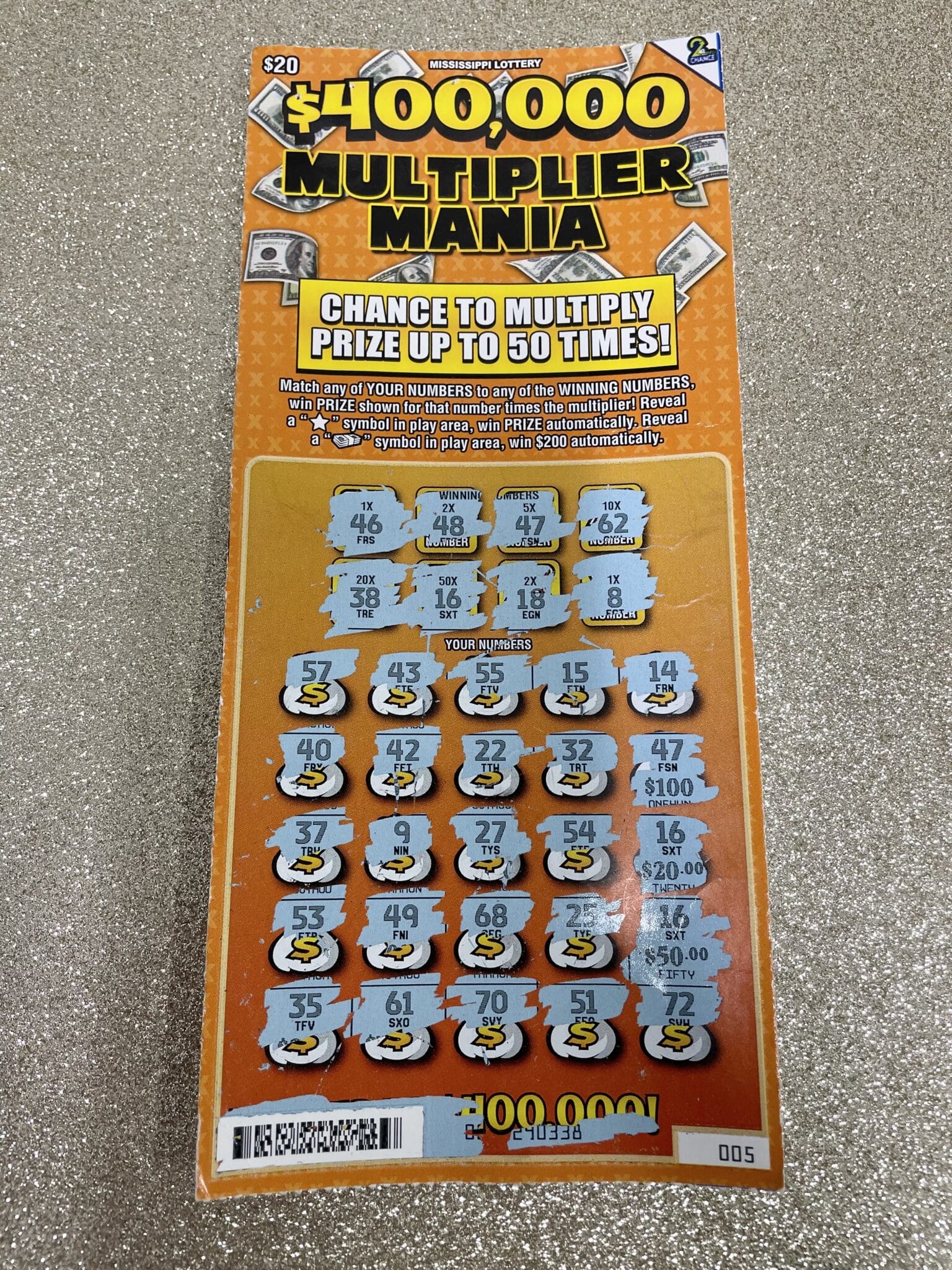 Greenville Woman Wins 4,000 Mississippi Lottery