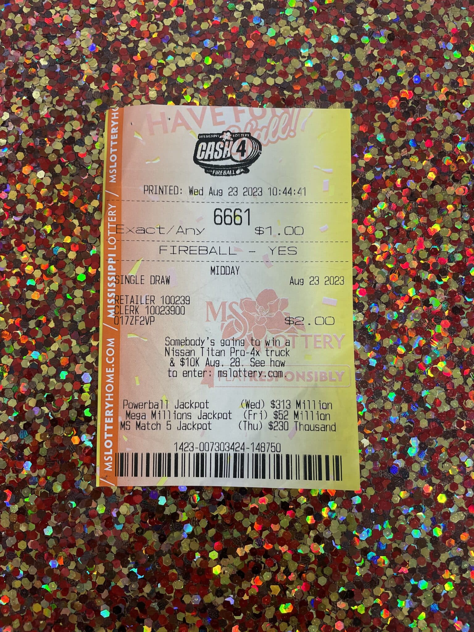 Shubuta Woman Wins 845 Mississippi Lottery