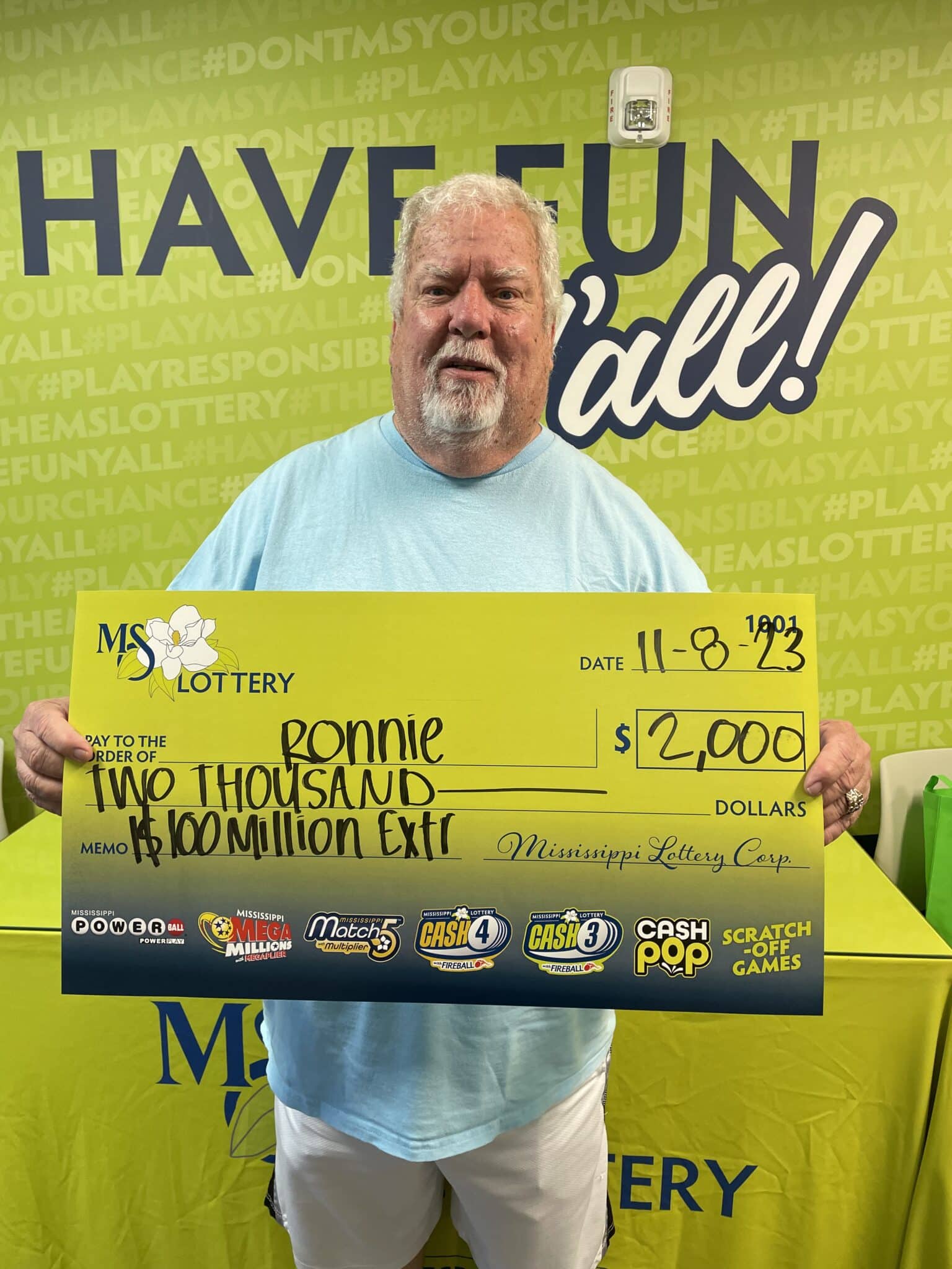 Diamondhead Man Won $2,000 - Mississippi Lottery