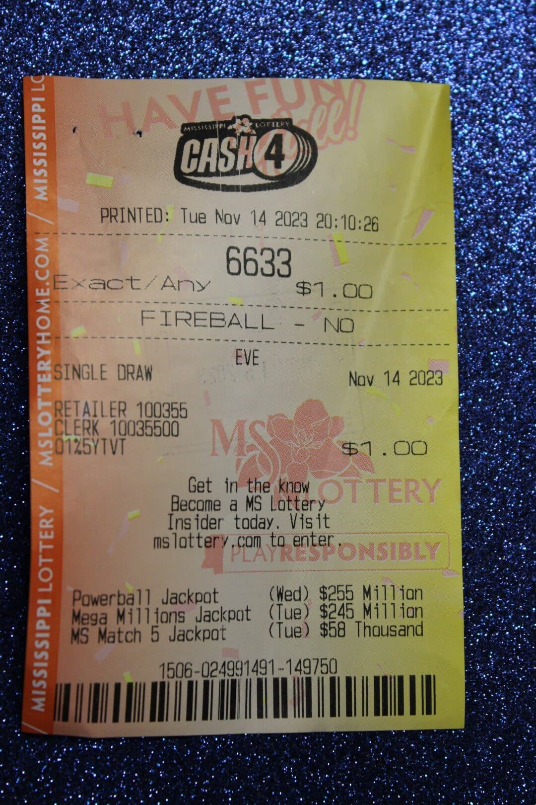 Greenville Woman Won 2,900 Mississippi Lottery