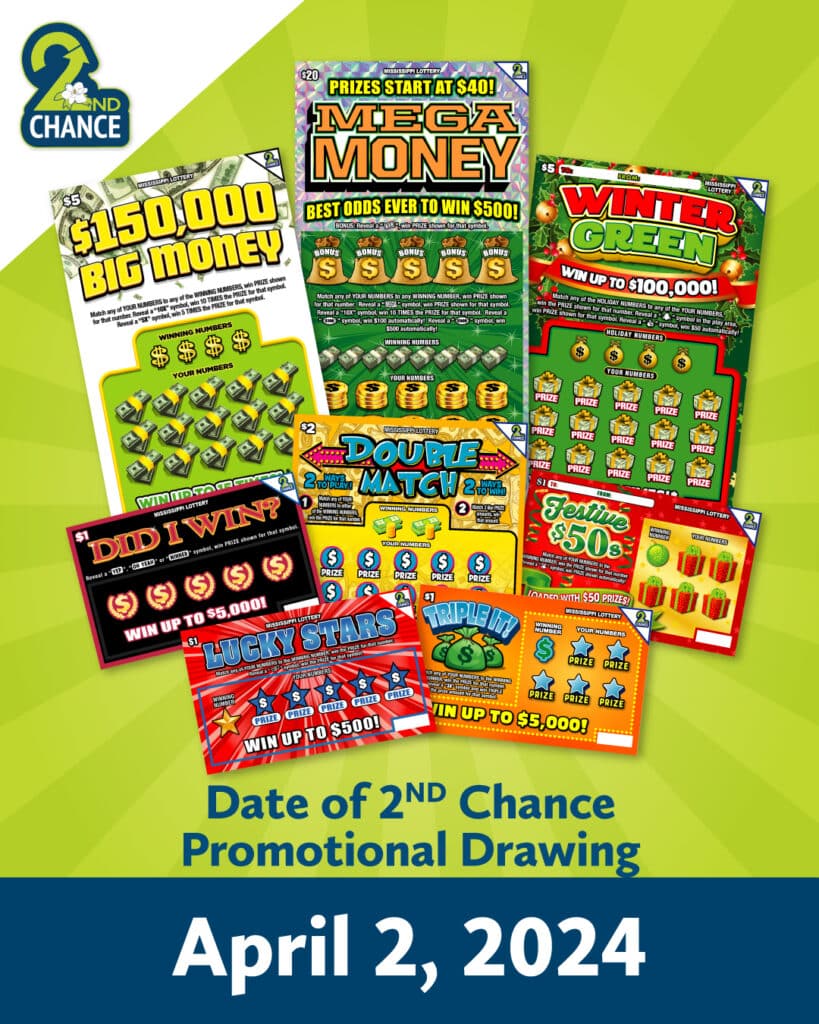 2nd Chance Drawings Archives Mississippi Lottery