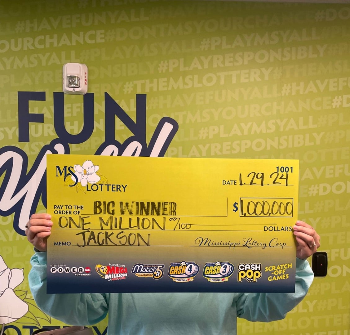 Lee Woman Won $1,000,000 - Mississippi Lottery
